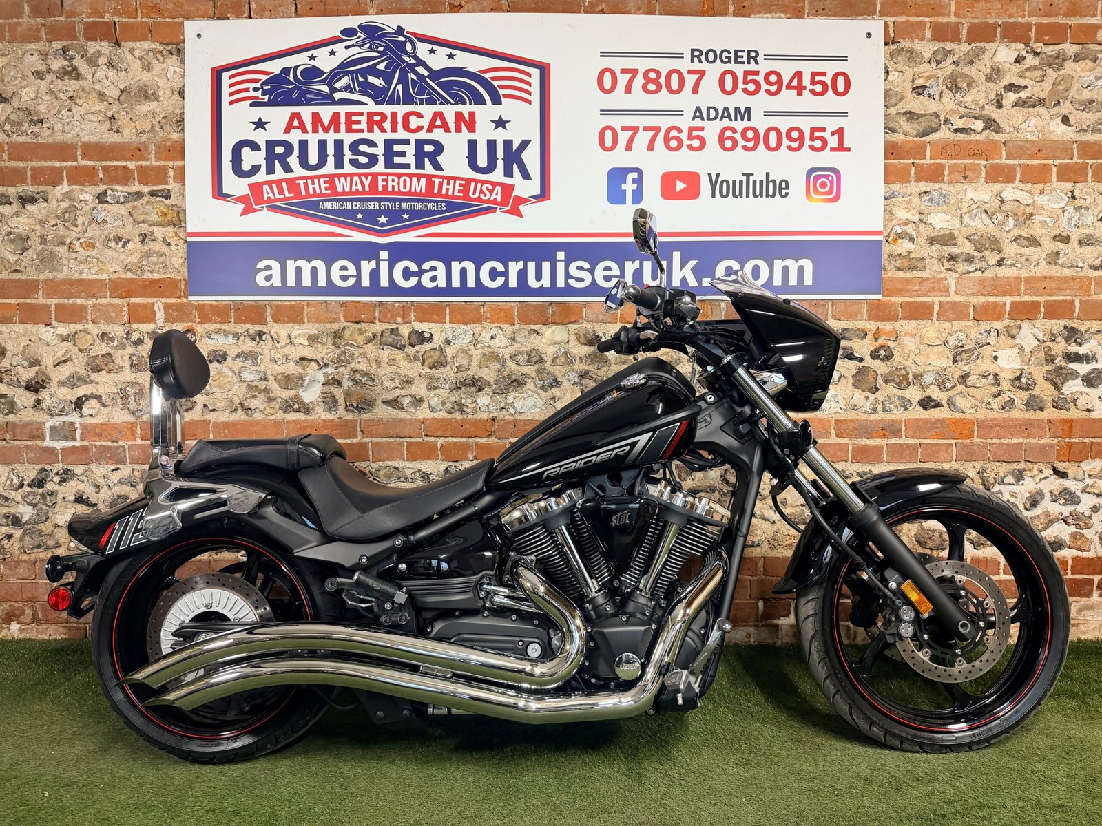 2015 Yamaha XV1900 Raider 'Bullet Cowl' - SN719 - American Cruiser