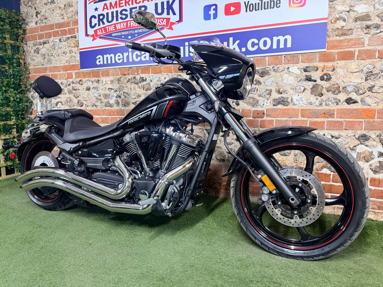 2015 Yamaha XV1900 Raider 'Bullet Cowl' - SN719 - American Cruiser