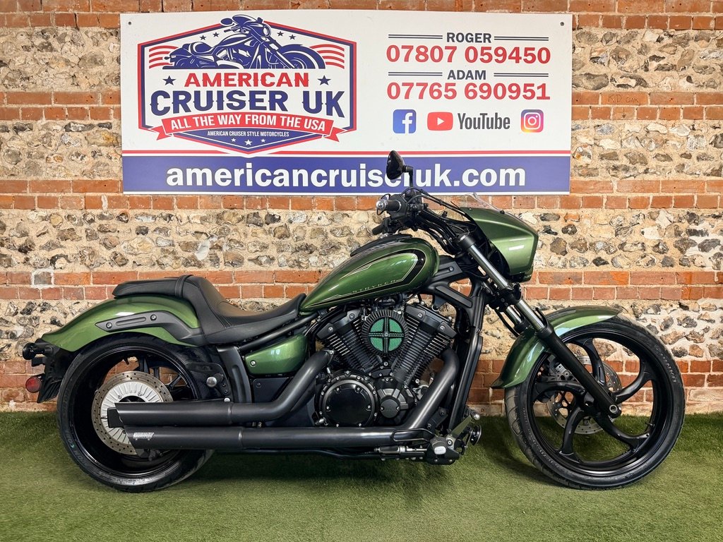 Current stock cruiser motorcycle at American Cruiser UK